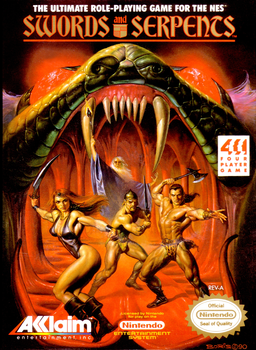Swords and Serpents (France) box art